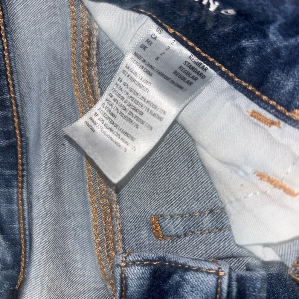American Eagle Outfitters Dark Blue Denim Jeans - Picture 4 of 4